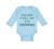 Long Sleeve Bodysuit Baby Please Pass Me to Grandma B Grandmother Cotton