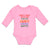 Long Sleeve Bodysuit Baby Don'T Mess with Me 'Cuz My Aunt Kicks Butt! Cotton - Cute Rascals