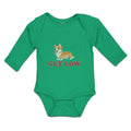 Long Sleeve Bodysuit Baby Get Low Boy & Girl Clothes Cotton