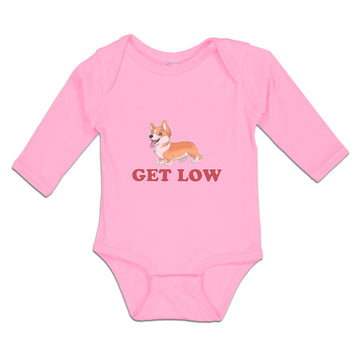 Long Sleeve Bodysuit Baby Get Low Boy & Girl Clothes Cotton