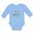 Long Sleeve Bodysuit Baby I'M Proof My Daddy Doesn'T Shoot Blanks Cotton