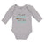 Long Sleeve Bodysuit Baby I'M Proof My Daddy Doesn'T Shoot Blanks Cotton