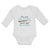 Long Sleeve Bodysuit Baby I'M Proof My Daddy Doesn'T Shoot Blanks Cotton