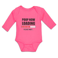 Long Sleeve Bodysuit Baby Poop Now Loading Please Wait Boy & Girl Clothes Cotton