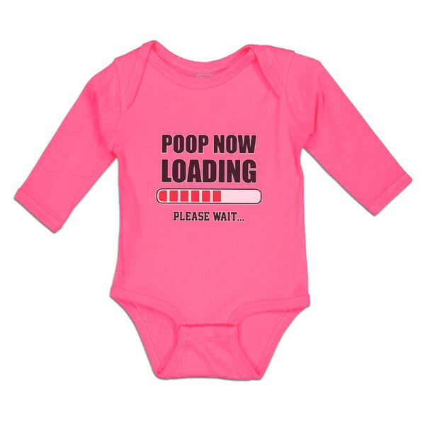Long Sleeve Bodysuit Baby Poop Now Loading Please Wait Boy & Girl Clothes Cotton