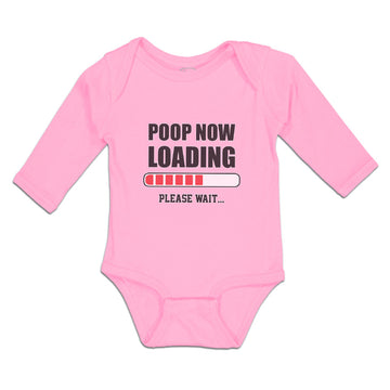 Long Sleeve Bodysuit Baby Poop Now Loading Please Wait Boy & Girl Clothes Cotton