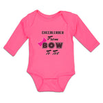 Long Sleeve Bodysuit Baby Cheerleader from Bow to Toe Boy & Girl Clothes Cotton - Cute Rascals