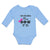 Long Sleeve Bodysuit Baby Cheerleader from Bow to Toe Boy & Girl Clothes Cotton - Cute Rascals