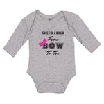 Long Sleeve Bodysuit Baby Cheerleader from Bow to Toe Boy & Girl Clothes Cotton - Cute Rascals