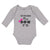 Long Sleeve Bodysuit Baby Cheerleader from Bow to Toe Boy & Girl Clothes Cotton - Cute Rascals