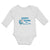 Long Sleeve Bodysuit Baby Daddy Shark Doo Doo Doo Doo Boy & Girl Clothes Cotton - Cute Rascals