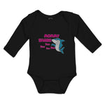 Long Sleeve Bodysuit Baby Mommy Shark Doo Doo Doo Doo Boy & Girl Clothes Cotton