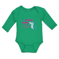 Long Sleeve Bodysuit Baby Mommy Shark Doo Doo Doo Doo Boy & Girl Clothes Cotton