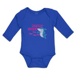 Long Sleeve Bodysuit Baby Mommy Shark Doo Doo Doo Doo Boy & Girl Clothes Cotton