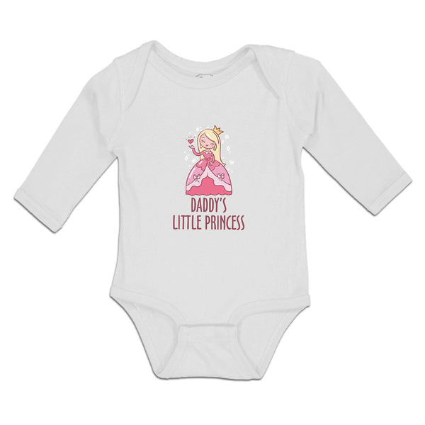 Long Sleeve Bodysuit Baby Daddy's Little Princess Boy & Girl Clothes Cotton - Cute Rascals