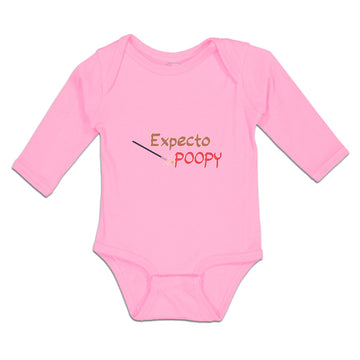 Long Sleeve Bodysuit Baby Expecto Poopy Boy & Girl Clothes Cotton