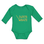 Long Sleeve Bodysuit Baby Expecto Poopy Boy & Girl Clothes Cotton - Cute Rascals