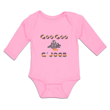 Long Sleeve Bodysuit Baby Goo Goo G' Joob Boy & Girl Clothes Cotton