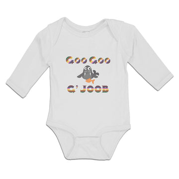 Long Sleeve Bodysuit Baby Goo Goo G' Joob Boy & Girl Clothes Cotton