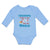 Long Sleeve Bodysuit Baby Grandpa Thinks I'M out of This World Cotton - Cute Rascals