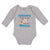 Long Sleeve Bodysuit Baby Grandpa Thinks I'M out of This World Cotton - Cute Rascals