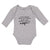 Long Sleeve Bodysuit Baby I Am Proof That My Daddy Does Not Shoot Blanks Cotton - Cute Rascals