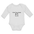 Long Sleeve Bodysuit Baby I Got Your Back Boy & Girl Clothes Cotton