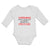 Long Sleeve Bodysuit Baby Warning Don'T Check out My Daddy Mummy Is A Psycho