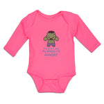 Long Sleeve Bodysuit Baby You Won'T like Me When I'M Hangry Boy & Girl Clothes