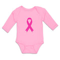 Long Sleeve Bodysuit Baby Breast Cancer Awareness Boy & Girl Clothes Cotton