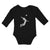 Long Sleeve Bodysuit Baby Silhouette Girl Playing Throw Ball Boy & Girl Clothes