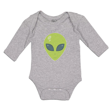 Long Sleeve Bodysuit Baby Alien Face Boy & Girl Clothes Cotton