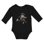 Long Sleeve Bodysuit Baby Karate Kid Boy & Girl Clothes Cotton