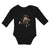 Long Sleeve Bodysuit Baby Karate Kid Boy & Girl Clothes Cotton