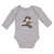 Long Sleeve Bodysuit Baby Karate Kid Boy & Girl Clothes Cotton