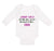 Long Sleeve Bodysuit Baby Sorry Boys Dad Says Allowed Date Father's Cotton