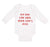 Long Sleeve Bodysuit Baby My Dad Kick Your Dad's Ass Funny Father's B Cotton