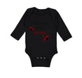 Long Sleeve Bodysuit Baby Granny's Little Ladybug Grandmother Grandma Cotton