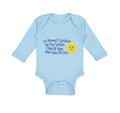 Long Sleeve Bodysuit Baby Mommy's Only Sunshine Make Her Happy Mom Mothers Day