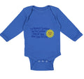 Long Sleeve Bodysuit Baby Mommy's Only Sunshine Make Her Happy Mom Mothers Day