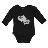 Long Sleeve Bodysuit Baby All Your Need Is Love Boy & Girl Clothes Cotton - Cute Rascals