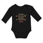 Long Sleeve Bodysuit Baby Camo & Bucks Ammo & Trucks Boy & Girl Clothes Cotton - Cute Rascals