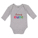 Long Sleeve Bodysuit Baby Seriously Cute Boy & Girl Clothes Cotton