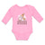 Long Sleeve Bodysuit Baby Drinking Buddies with Feeding Bottle and Nipple Cotton - Cute Rascals