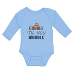 Long Sleeve Bodysuit Baby Gobble 'til You Wobble Boy & Girl Clothes Cotton - Cute Rascals