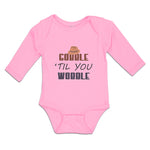 Long Sleeve Bodysuit Baby Gobble 'til You Wobble Boy & Girl Clothes Cotton - Cute Rascals