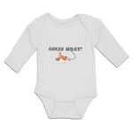 Long Sleeve Bodysuit Baby Guess What Boy & Girl Clothes Cotton - Cute Rascals