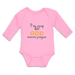 Long Sleeve Bodysuit Baby I Am Proof That God Answers Prayers Boy & Girl Clothes - Cute Rascals