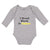 Long Sleeve Bodysuit Baby I Drool Orange & Yellow Boy & Girl Clothes Cotton