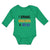 Long Sleeve Bodysuit Baby I Drool Orange & Blue Boy & Girl Clothes Cotton